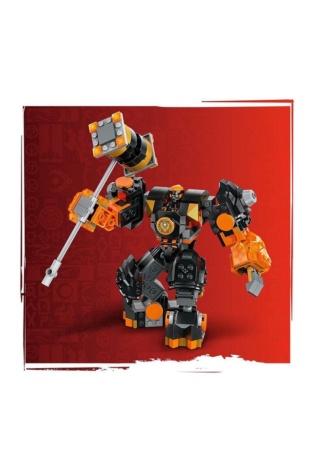 NINJAGO Cole's Elemental Earth Mech Yapım Seti 71806 - 235 Parça - 7