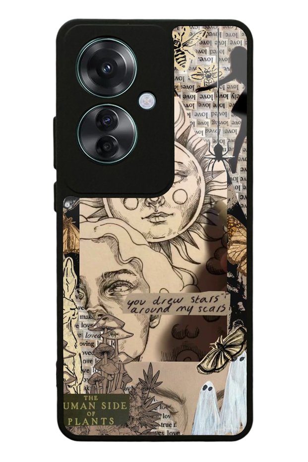 Oppo Reno 11F 5g Glossy Phone Case with Sun Goddess Design