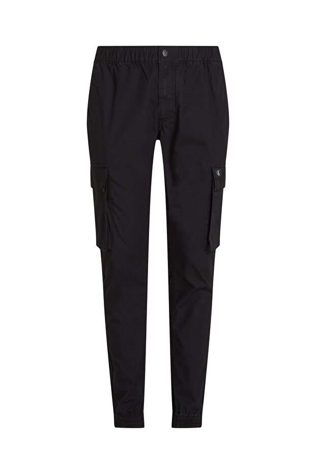 Erkek Siyah Kargo Pantolon - 6