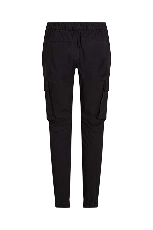 Erkek Siyah Kargo Pantolon - 7