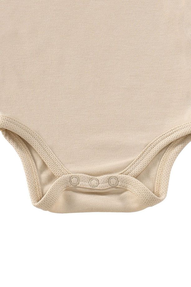 Unisex 2 Parça Kısa Kollu Bebek Yazlık Bodysuit Ve Şort Seti - Elation Filbert - 6