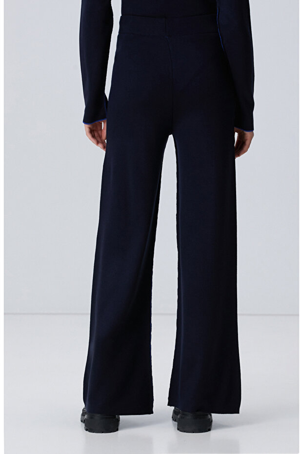 Lacivert Saks Pantolon - 6