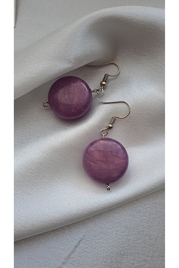 أقراط منقوشة يدويًا - 2