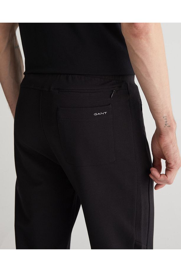 Erkek Siyah Regular Fit Eşofman Altı - 5