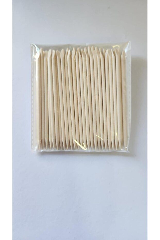 Set of 50 Wooden Cuticle Pusher