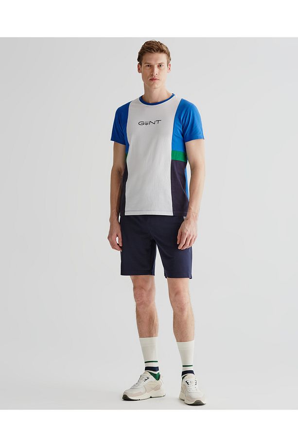 Erkek Lacivert Regular Fit Şort - 1