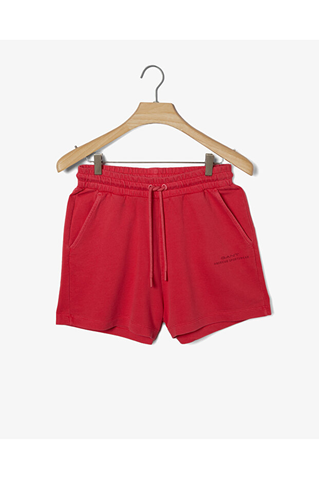 Kadın Pembe Regular Fit Şort - 1