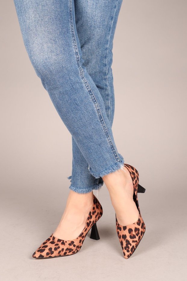 ADELA Leopard dezen Stiletto TABA