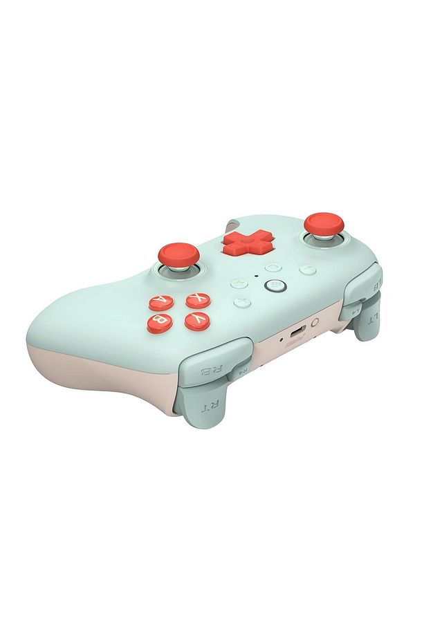 Ultimate 2c Kablosuz 2.4g Oyun Kolu Pc Android Hall Effect Joystick Mint Orange - 4
