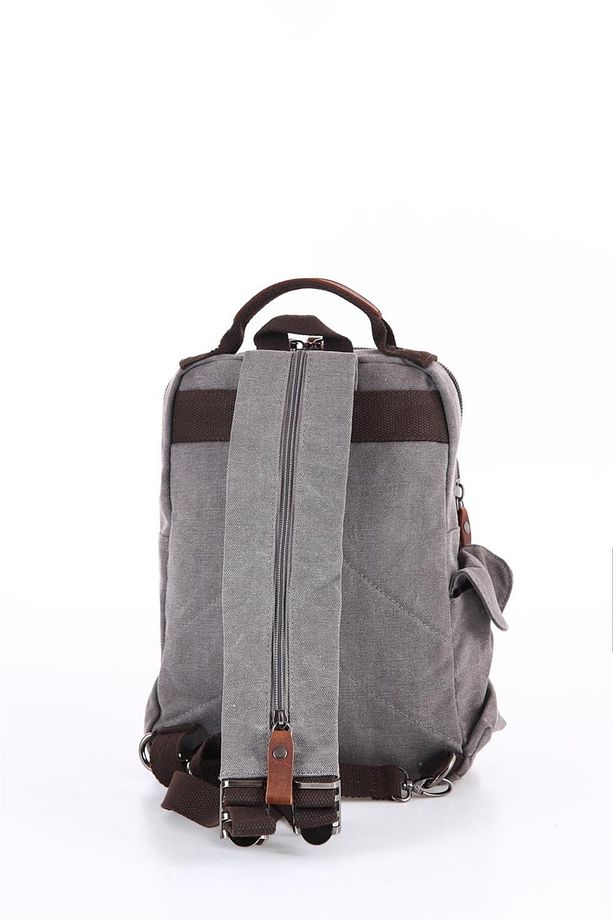 ÇÇS 51563 Kanvas Kumaş Sırt Çantası - 3