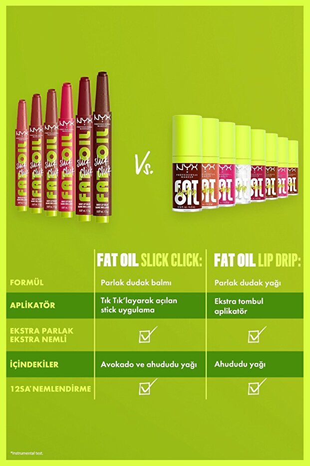 Fat Oil Slick Click Parlatıcı Dudak Balmı - 10 Double Tap - 7