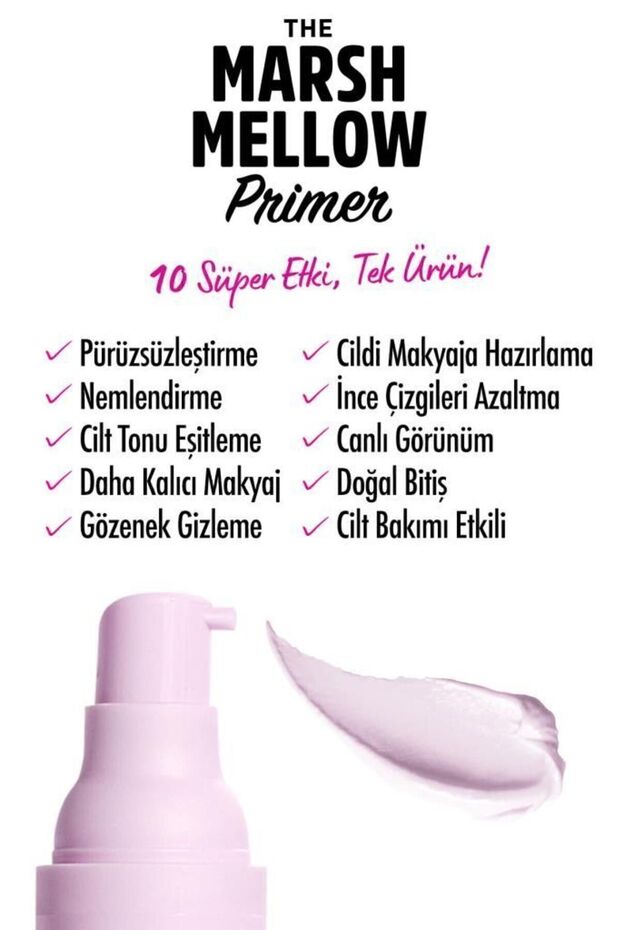 Marshmellow Soothing Primer - Makyaj Bazı - 3