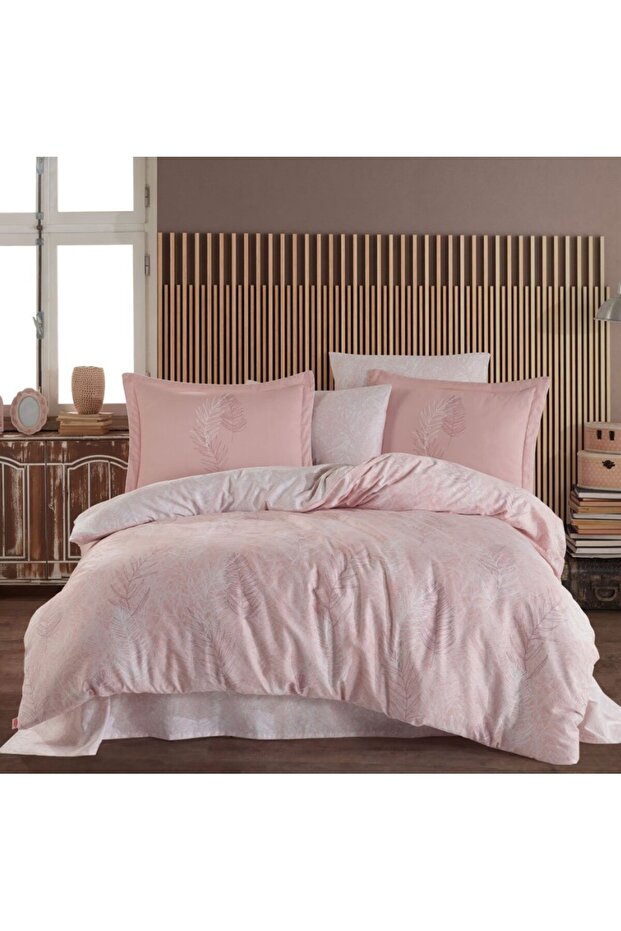 Double Satin Duvet Cover Fiona Powder