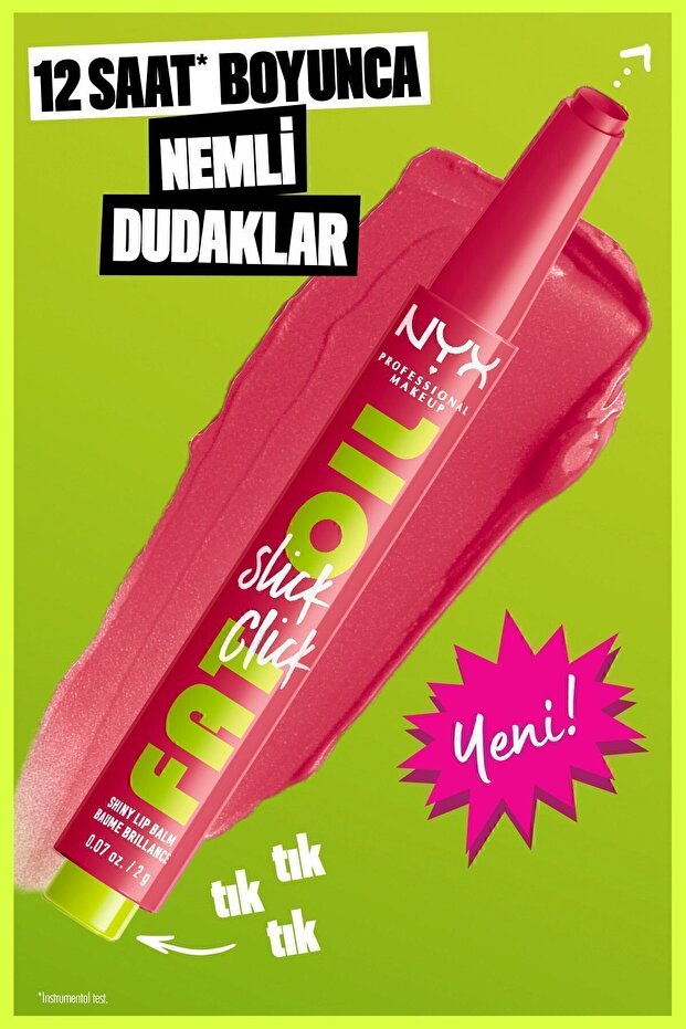 Fat Oil Slick Click Parlatıcı Dudak Balmı - 10 Double Tap - 5