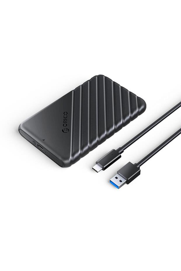 Type-c 6gbps Usb3.1 Gen1 2.5” Inch Sata Ssd Hard Disk Kutusu Siyah - 2