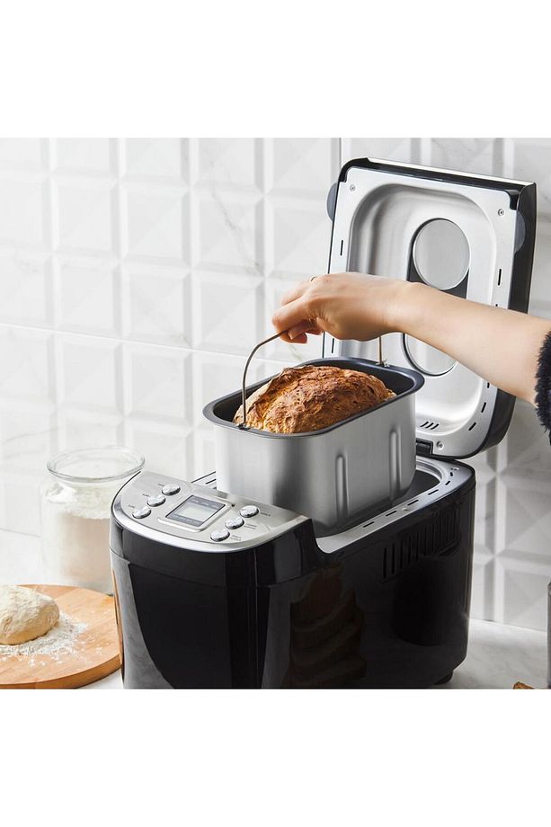 15 Programlı Hamur Yoğurma ve Ekmek Yapma Makinesi Inox, 1500 g - 7