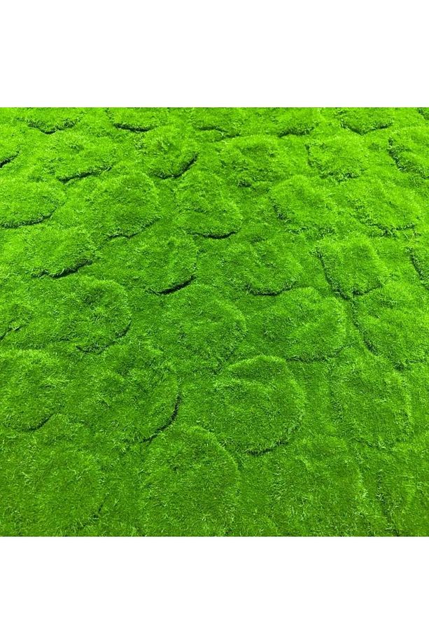 Yapay Çiçek Duvar Kaplama Yosun Paneli 1M2 100*100CM Moss Dik Duvar Uygulama - 1