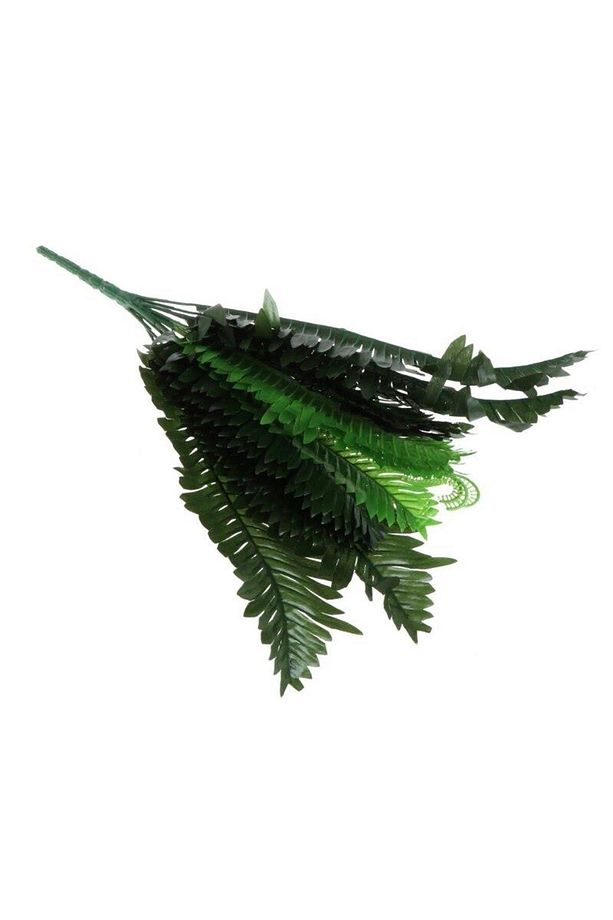 Yapay Çiçek Cycas Aşk Merdiveni Eğrelti Otu Sıkas Bitkisi 18 Yaprak 40*50 Cm Yapay Bitki - 2