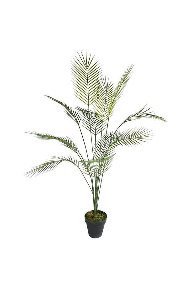 Yapay Ağaç Areka Ağacı Palmiye Ağacı Salon Bitkisi Yapay Areka 130 Cm 12 Yaprak - 4