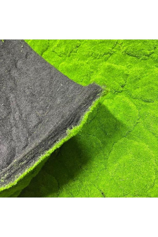Yapay Çiçek Duvar Kaplama Yosun Paneli 1M2 100*100CM Moss Dik Duvar Uygulama - 4