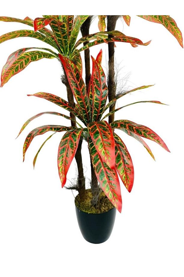 Yapay Ağaç Kroton Yukka 4katlı 72 Yaprak 160*65cm - 5