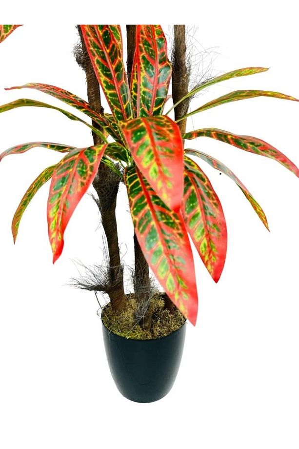 Yapay Ağaç Kroton Yukka 4katlı 72 Yaprak 160*65cm - 8