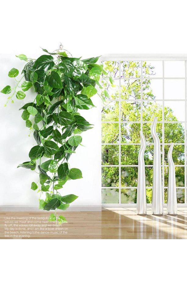 Sarkan Yeşil Yaprak Sarmaşık Yapay Çiçek 100x35cm Dev Bitki Sy1 - 7