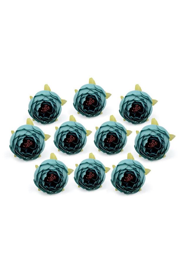 Yapay Çiçek Erengül Kafa 10lu Kelle Pastel Renkler Mavi - 1