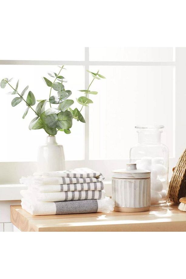 Yapay Çiçek Okaliptus Tek Dal 25cm Yeşil Aradal Garnitür Eucalyptus - 3