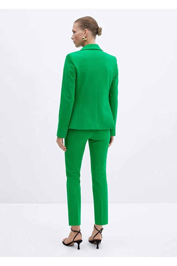 Roman gewebte gerade Hose - 4