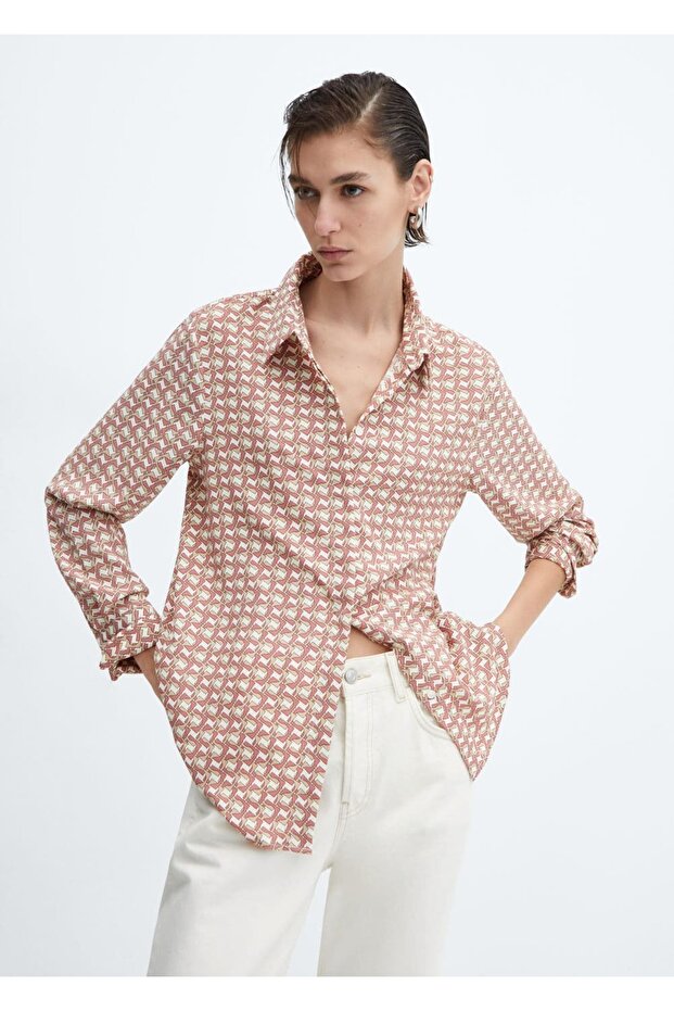 Normal Dökümlü Gömlek - 1