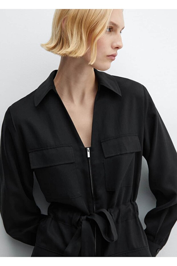 Fermuarlı kargp tulum - 7