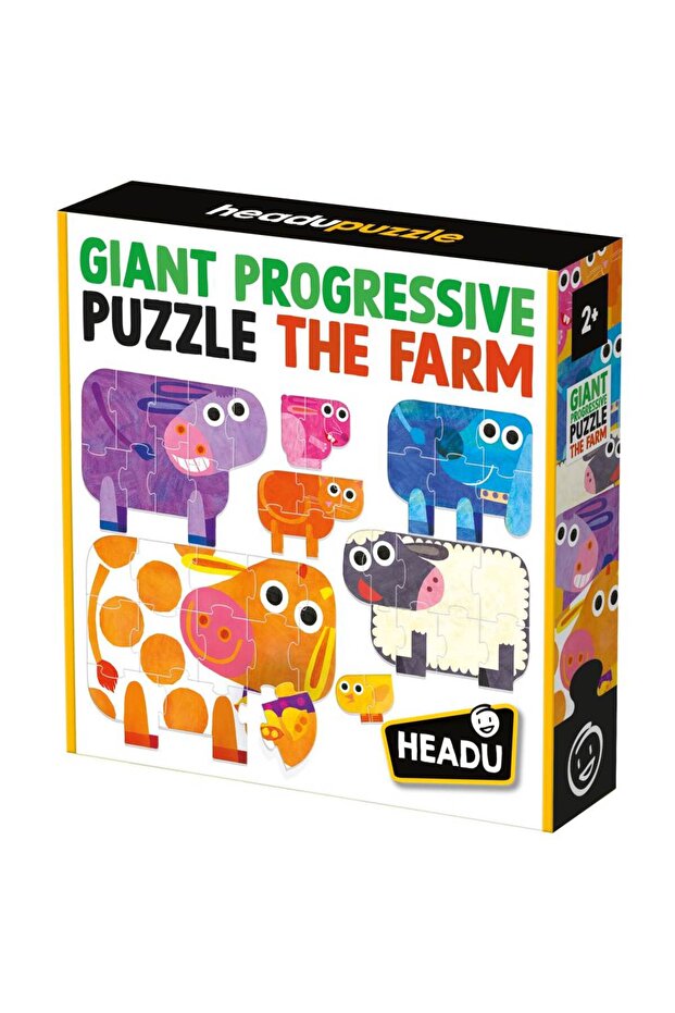 Ecoplay - Puzzle-Uri Progresive Animale Mari Si Mici - 3