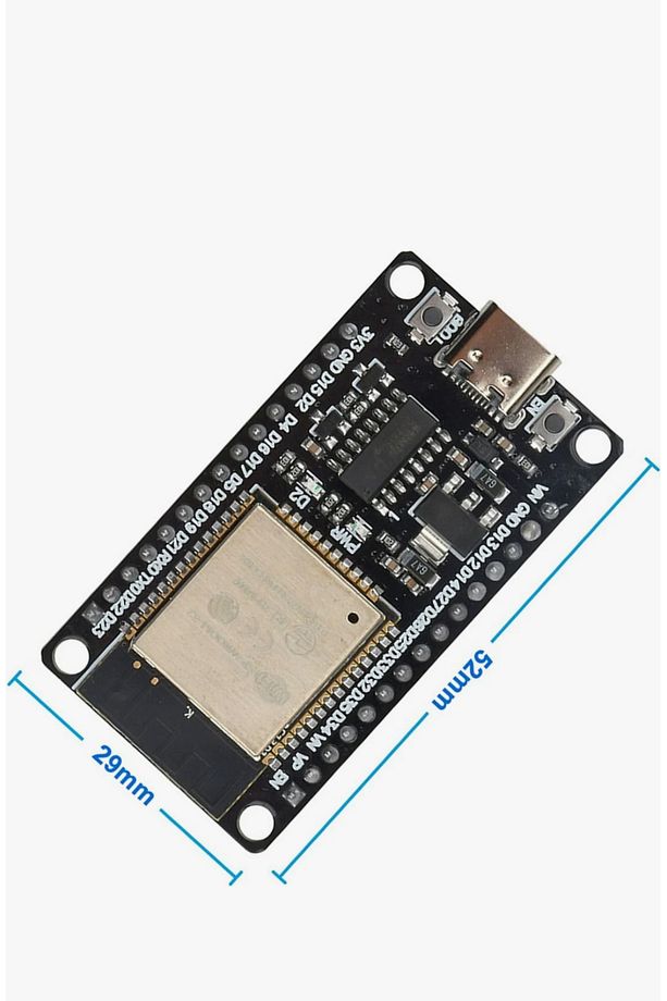 USB Type-C ESP32 Geliştirme Kartı, 2.4 GHz Çift Çekirdekli WiFi + Bluetooth, CH340C Arduino için - 1
