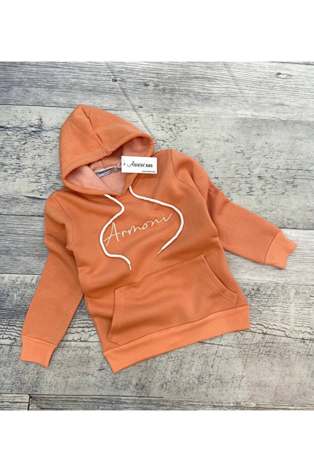 3 iplik Şardonlu Sweatshirt - 1