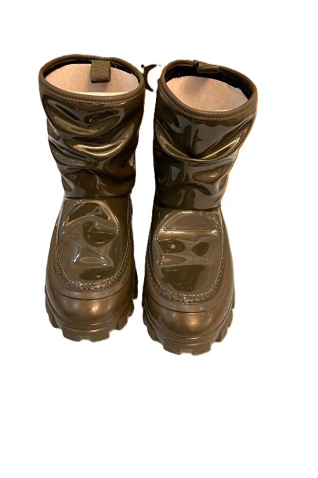 İnantaş Kadın Yağmur Botu Classic Kar Botu Kaymaz Taban Bot - 5