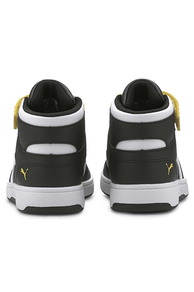 370488 Rebound Joy Layup SL V PS Çocuk Spor Ayakkabı SARI - 5
