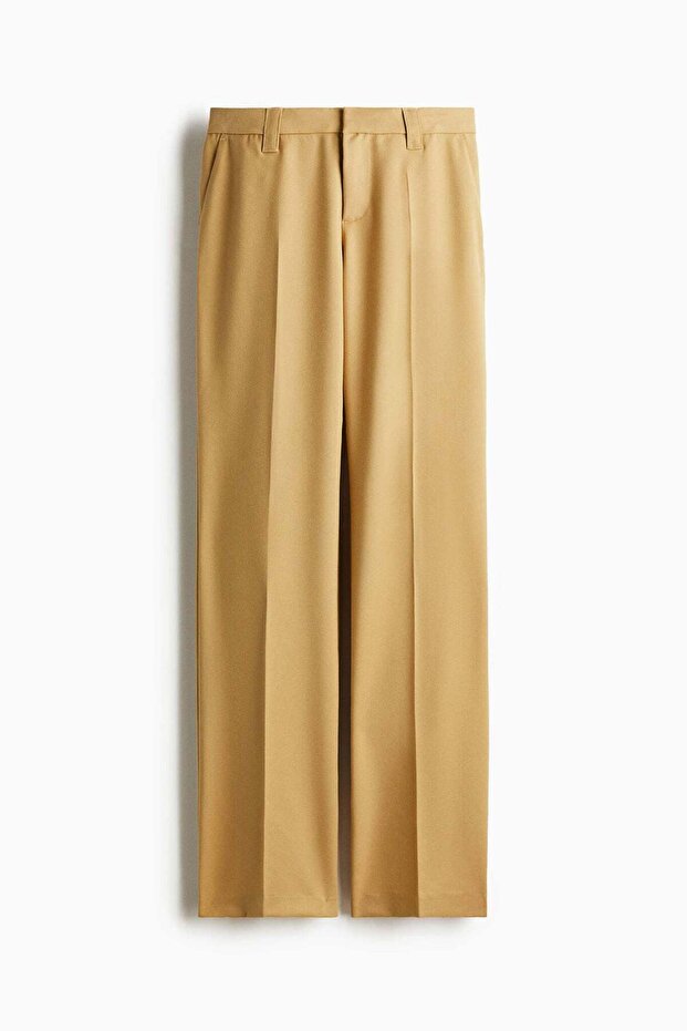 Straight tailored trousers