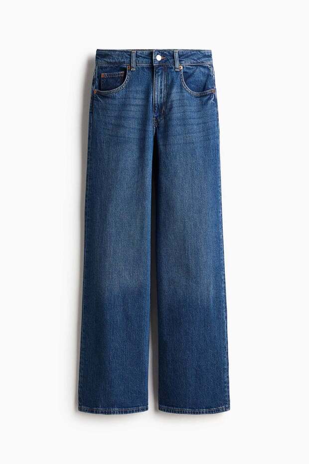 Wide High Jeans