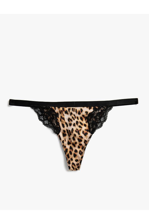 Leopar Desenli String Külot - 6