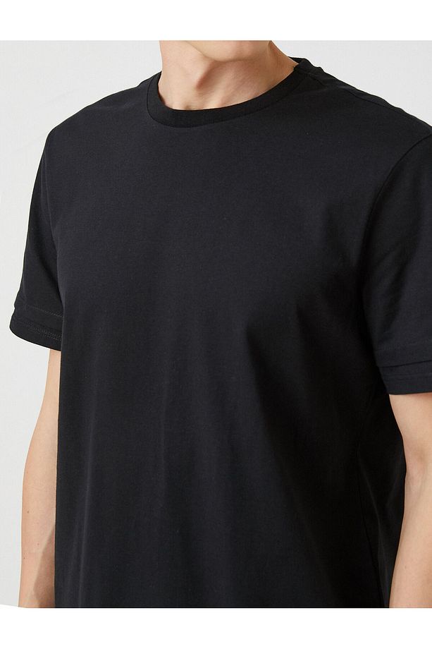 Standart Fit Basic Tişört - 5