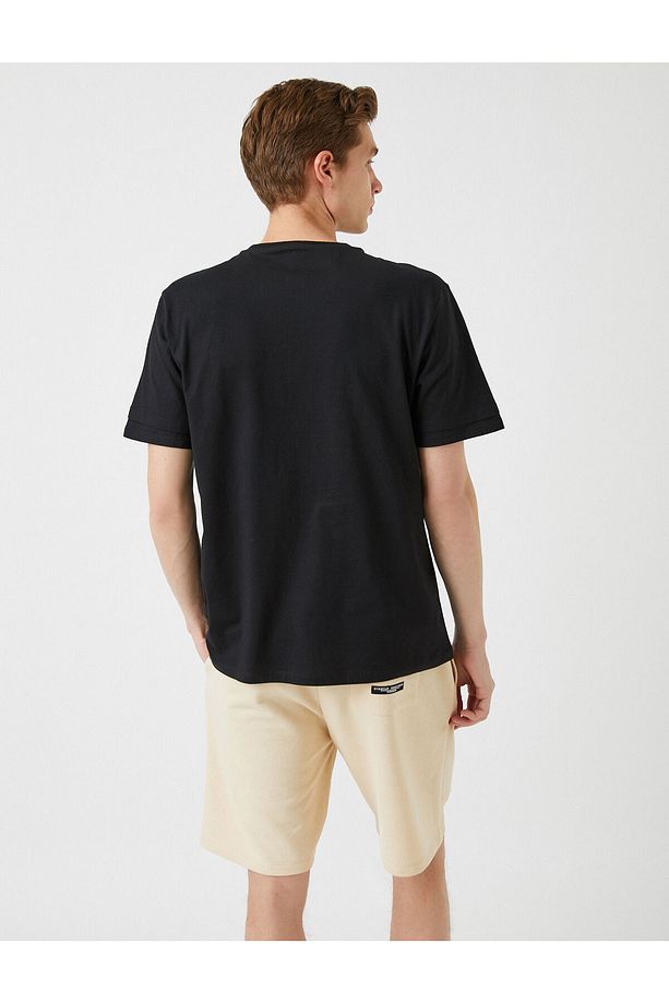 Standart Fit Basic Tişört - 4