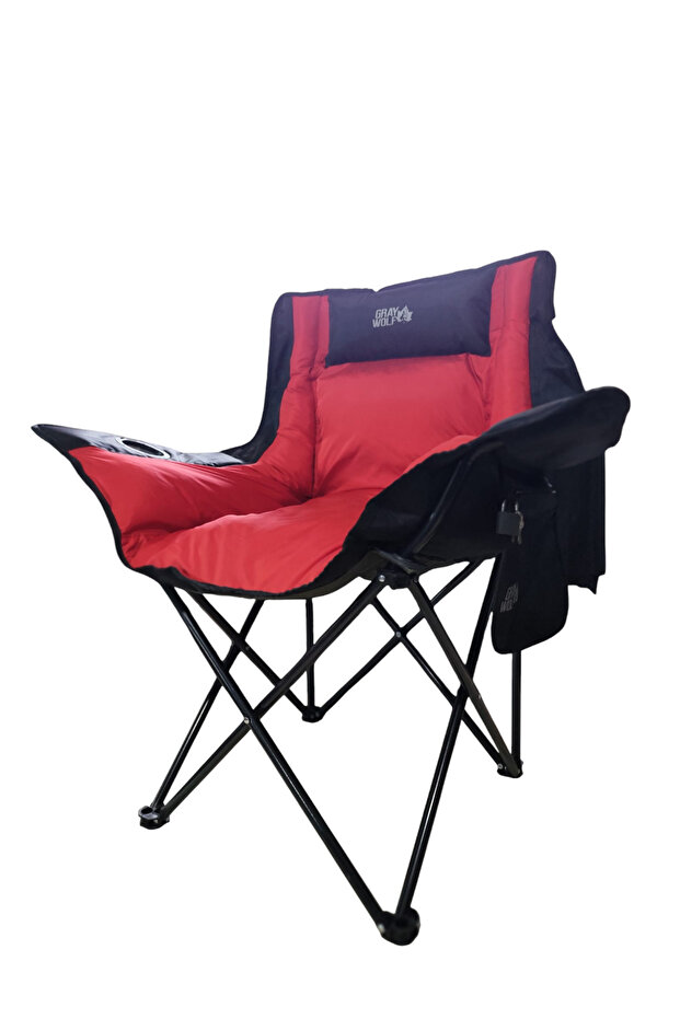 GRAYWOLF LONG MODEL YAN ÇANTALI KAMP SANDALYESİ - 2