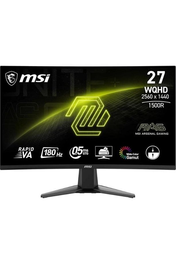MAG 27C6F 27'' FHD CURVE RAPID VA 180HZ 1MS ADAPTIVE-SYNC GAMING MONITÖR - 1