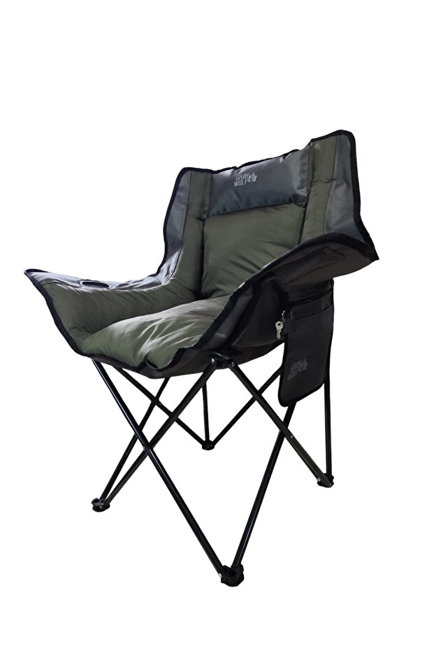 GRAYWOLF LONG MODEL YAN ÇANTALI KAMP SANDALYESİ - 2