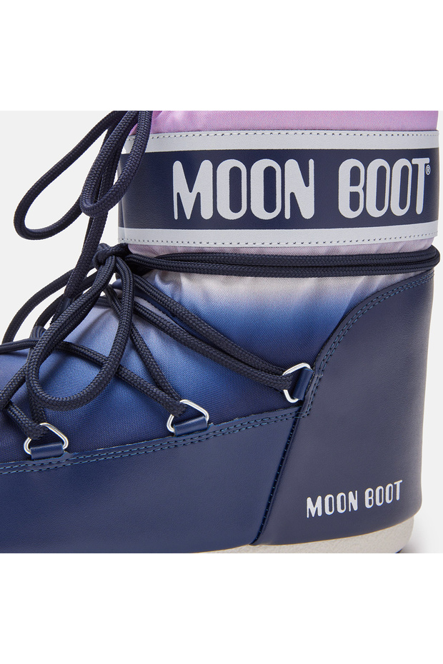 Kadın / Kız Bot (Kar) 80D1409530-F003 Moon Boot Icon Low Moonrise Blue - 4