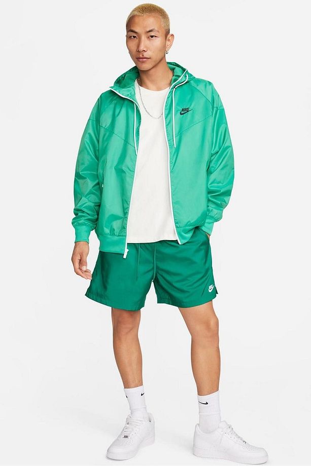 Sportswear Club Flow Versatile Weave File Astarlı Erkek Şort Yeşil - 8