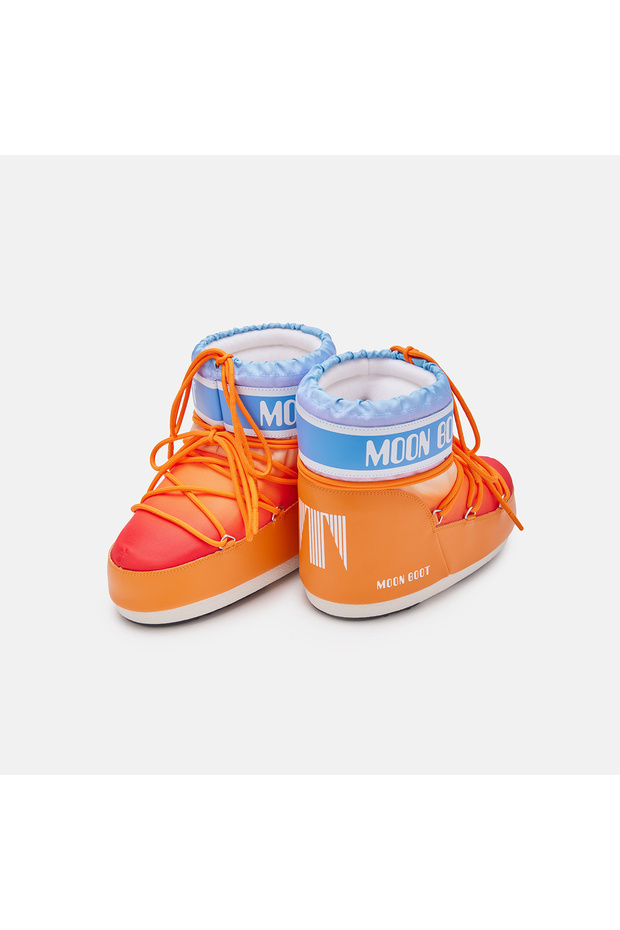 Kadın / Kız Bot (Kar) 80D1409520-C002 Moon Boot Icon Low Sunrise Orange - 3
