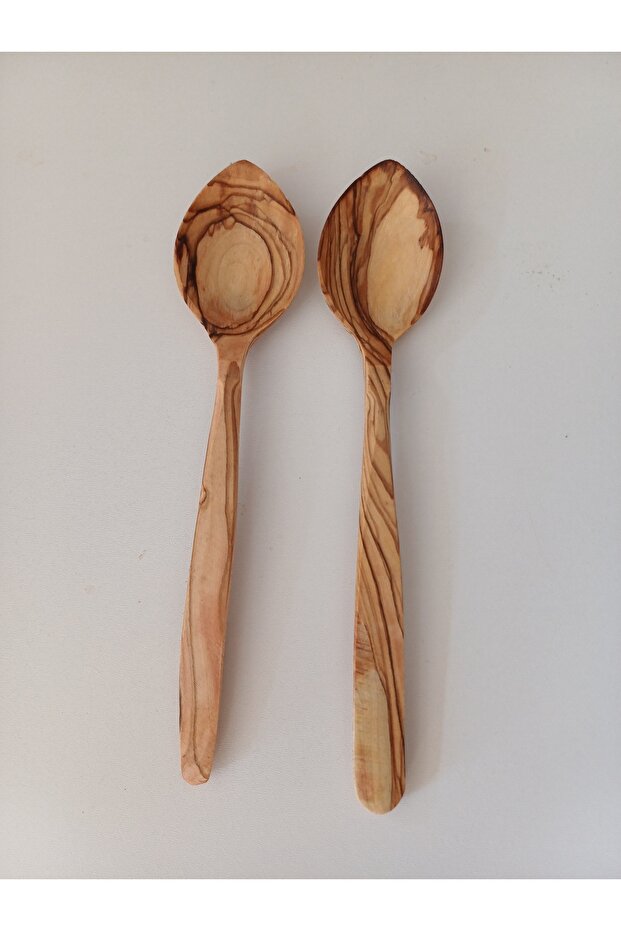 Wooden Spoons (2 Pieces) (Olive Wood)