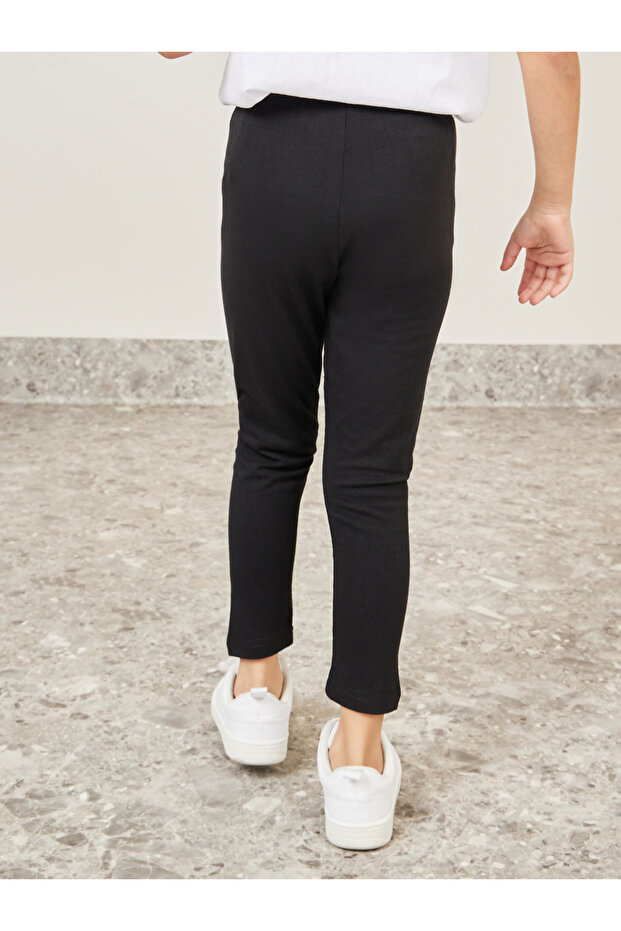 Solid High Rise Leggings - 4